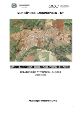 Município De Jardinópolis – Sp Plano Municipal De