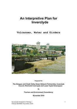 An Interpretive Plan for Inverclyde