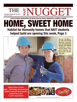 Habitat for Humanity Homes That NAIT Students Helped Build Are Opening This Week, Page 3