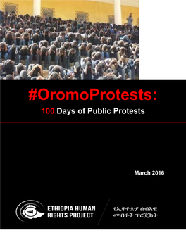 EHRP-Oromoprotests-100-Days-Of