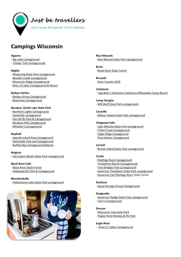 Campings Wisconsin