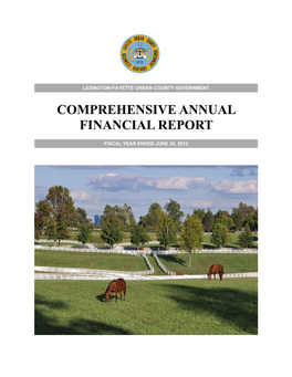 Comprehensive Annual Financial Report