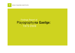 Playographyna Gaeilge