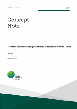 Towards a Climate Resilient Agriculture and Livelihoods in Southern Tunisia