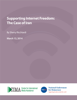Supporting Internet Freedom: the Case of Iran
