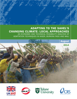 Adapting to the Sahel's Changing Climate: Local