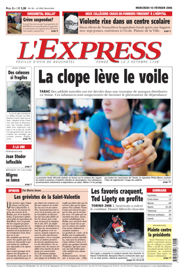 2006/02/15 Mercredi : LEXPRESS : LEXPRESSLEXPRESS
