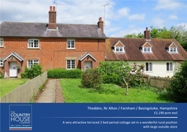 Thedden, Nr Alton / Farnham / Basingstoke, Hampshire £1,190 Pcm Excl