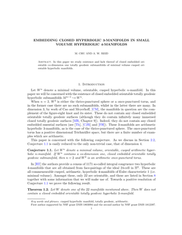 Embedding Closed Hyperbolic 3-Manifolds in Small Volume Hyperbolic 4-Manifolds