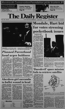 Mondale, Hart Bid for Votes Stressing Pocketbook Issues by WILLIAM M