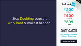 Stop Doubting Yourself, Work Hard & Make It Happen!