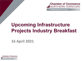 Upcoming Infrastructure Projects Industry Breakfast