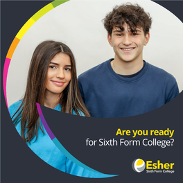 Esher Sixth Form College Mini Prospectus.Pdf