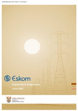 Eskom Build Programme 07