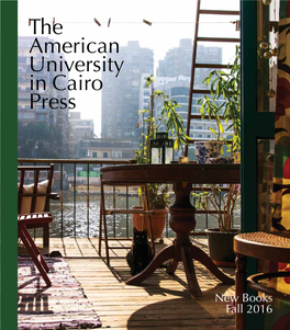New Books Fall 2016 Cover: See Cairo Inside Out, Page 18