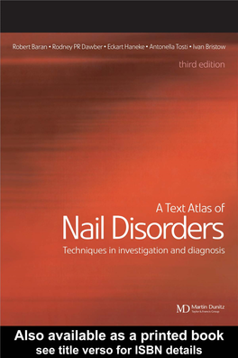 Text Atlas of Nail Disorders