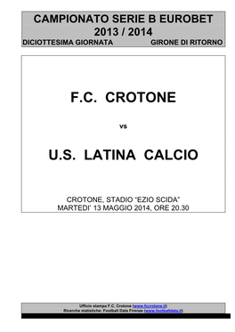 Crotone-Latina
