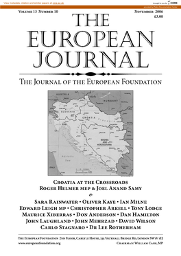 The Journal of the European Foundation