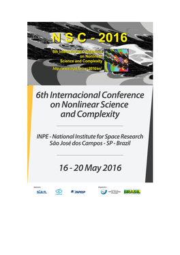 6Th Internacional Conference on Nonlinear Science and Complexity 16