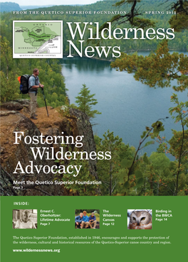 Wilderness News and the Organizations We Grant