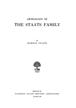 The Staats· Family