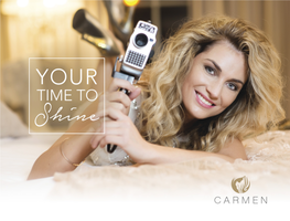 CT4610 CB3079 € 29,99 € 29,99 € 14,99 | Carmen Perfect Curls • CB5032 | Rotating Curling Iron with Flexible Silicone Teeth for Beautiful Glamour Curls