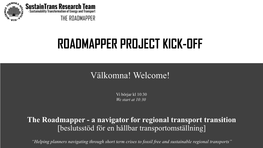 The Roadmapper