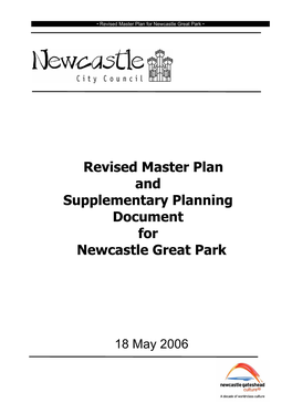 Revised Master Plan and Supplementary Planning Document for Newcastle Great Park