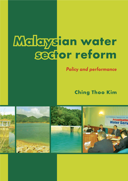 Malaysian Water Sector Reform Policy and Performance