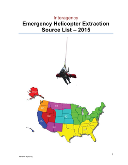 Interagency Emergency Helicopter Extraction Source List – 2015