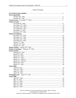 Cummings Letters Transcriptions · MSA 28 1