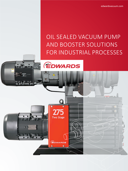 Oil Sealed Vacuum Pump and Booster Solutions for Industrial Processes