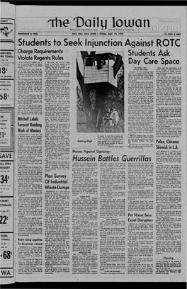Daily Iowan (Iowa City, Iowa), 1970-09-18