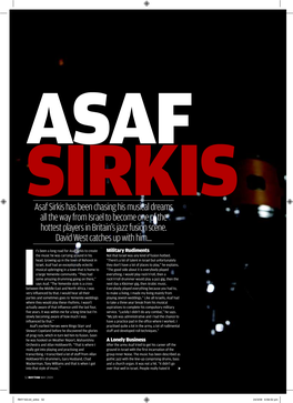 It S Been a Long Road for Asaf Sirkis to Create the Music He Was Carrying