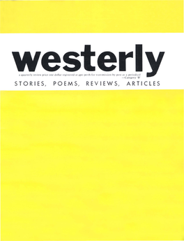 Stories, Poems, Reviews, Articles the University Bookshop