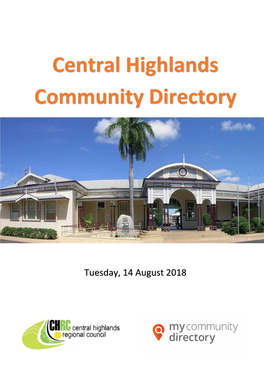 Central Highlands Community Directory