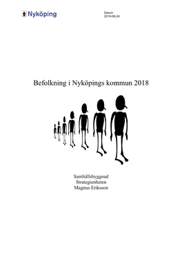 Befolkning I Nyköpings Kommun 2018.Pdf