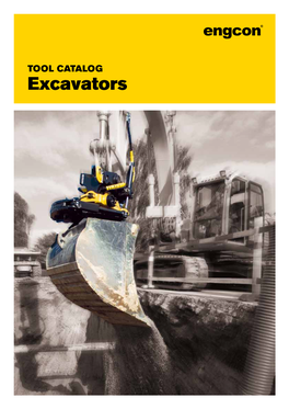 Excavators Engcon | Tool Catalog Develop Your Machine and Your Business Concept