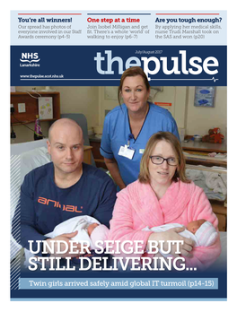 UNDER SEIGE but STILL DELIVERING... Twin Girls Arrived Safely Amid Global IT Turmoil (P14-15) 02 STAFF NEWS 03