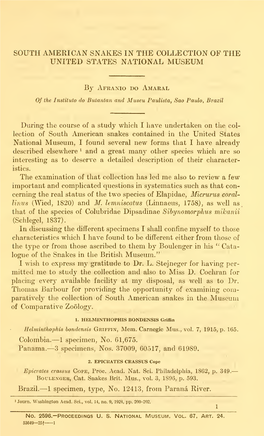 Proceedings of the United States National Museum