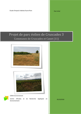 Projet De Parc Éolien De Cruscades 3 Communes De Cruscades Et Canet (11)