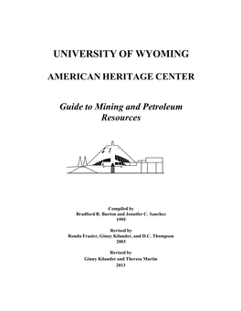 Guide to Economic Geology Collections