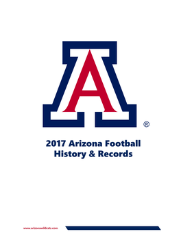 2017 Arizona Football Media Guide 3 National Awards National Player of the Year Awards