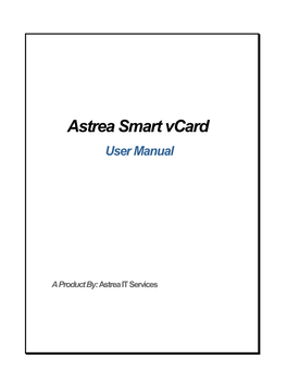 Astrea Smart Vcard