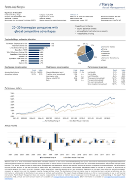 Monthly Report June 2019