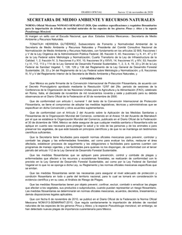 Secretaria De Medio Ambiente Y Recursos Naturales