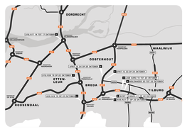 Dordrecht Roosendaal Etten- Leur Breda Tilburg