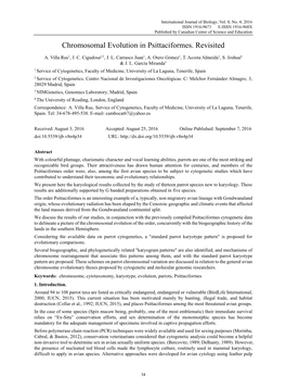 Chromosomal Evolution in Psittaciformes. Revisited