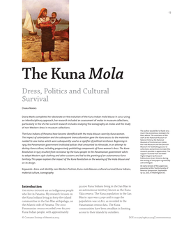 The Kuna Mola Dress, Politics and Cultural Survival