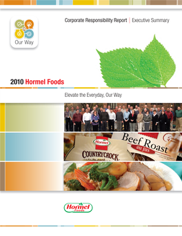 2010 Hormel Foods